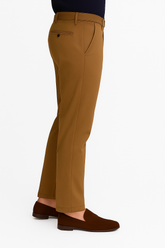 Men’s Caramel brown Cotton Pant